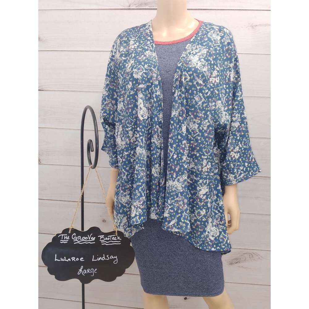 Large Lindsay Kimono Lularoe - NWT
